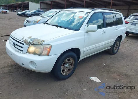2001 Toyota Highlander из США, поврежденный, VIN JTEGD21A610007439